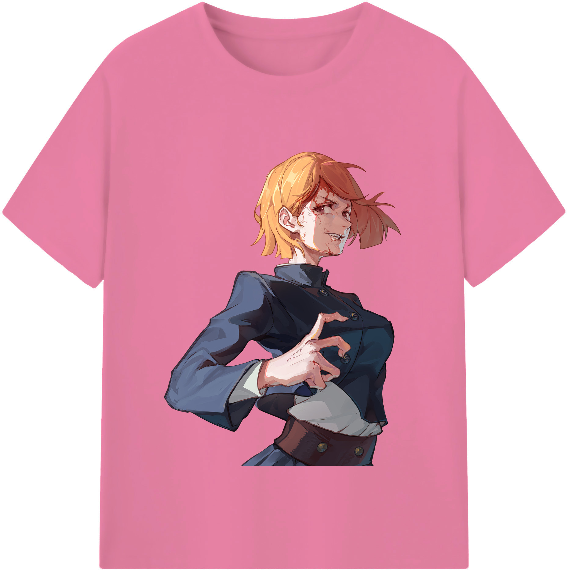（画像用） 呪術廻戦 Jujutsu Kaisen 綿100％半袖Tシャツ（フロントプリント）